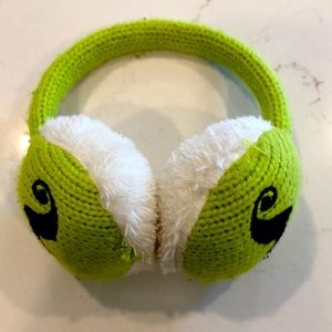 Fun earmuffs for winter mustache design